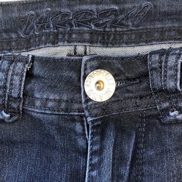 Carreli Dark Wash High Rise Straight Leg Jeans Size 28 - Picture 5 of 11
